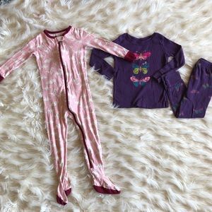 Little Girls Size 3T Pajama Bundle